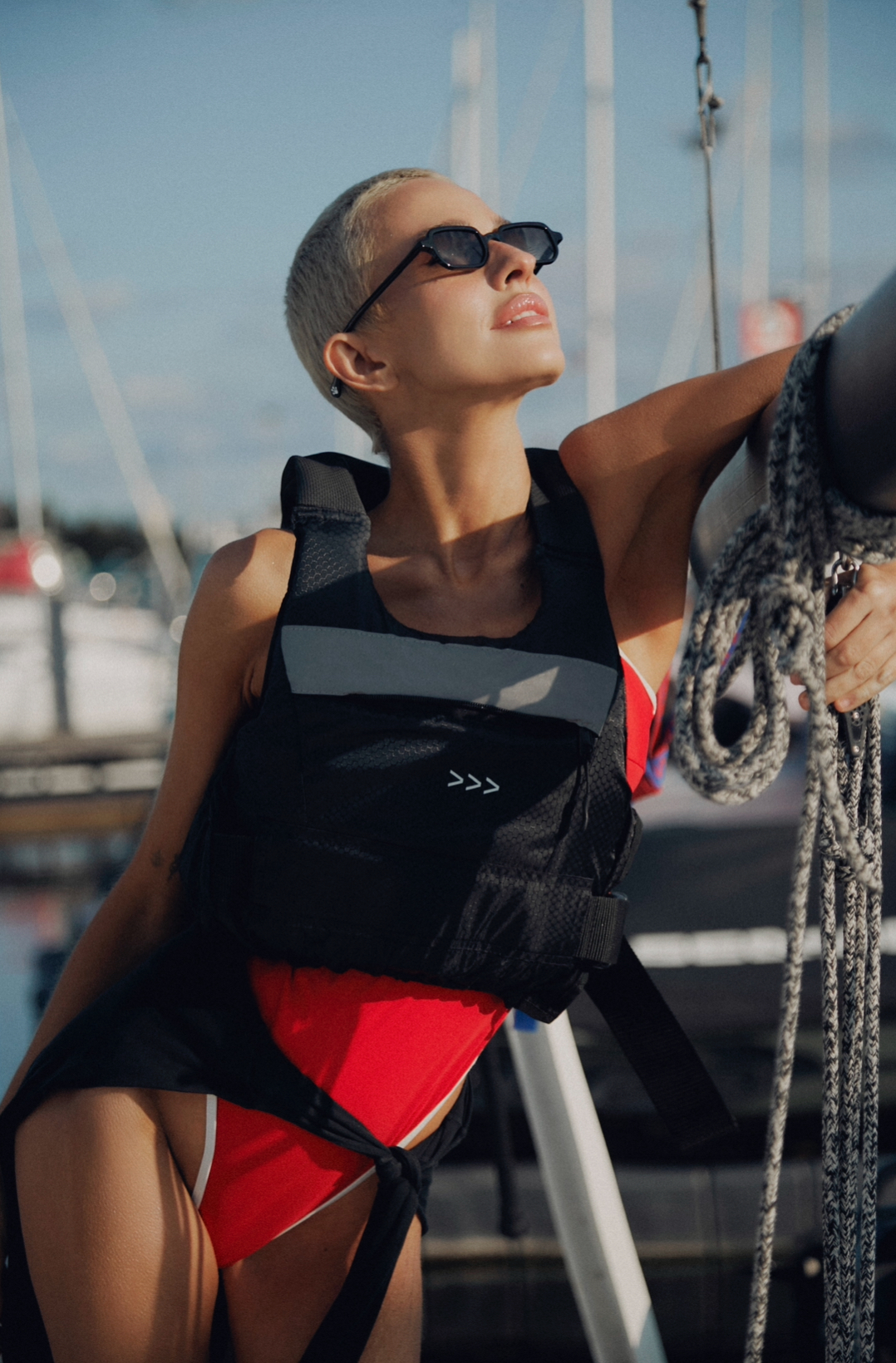 Бренд солнцезащитных очков Belle Frog провели совместную съемку с парусным сообществом Сила ветра Казань