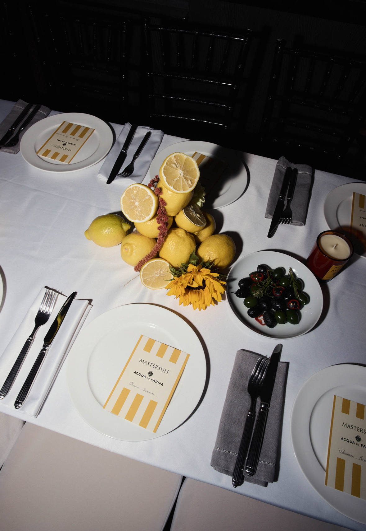 Mastersuit и Acqua di Parma представили новый аромат Buongiorno на закрытом ужине в бутике на Пречистенке 