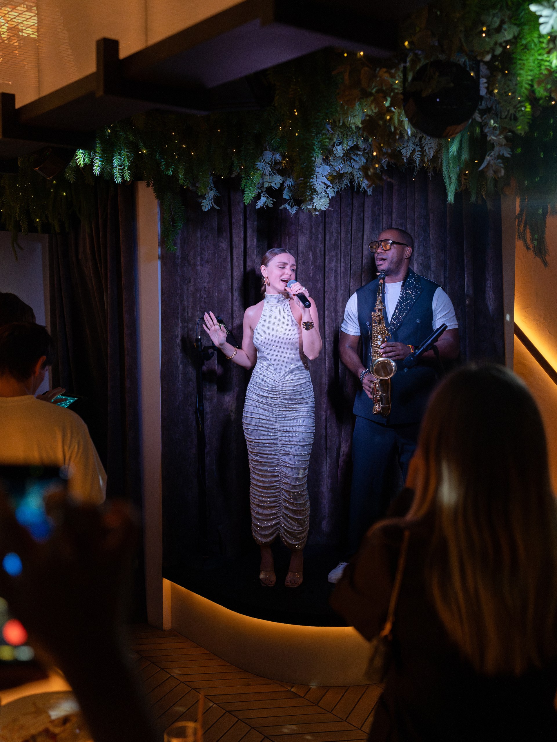 Константин Андрикопулос, Khvicha Lucca, Анастасия Гребенкина и другие гости на открытии музыкального ресторана The Times Home