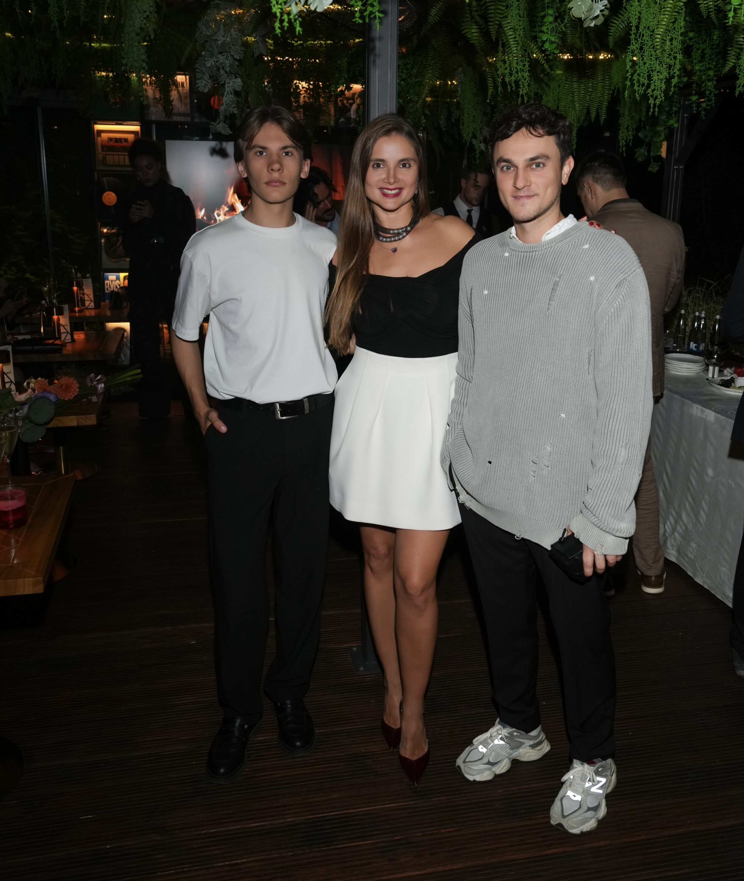 Константин Андрикопулос, Khvicha Lucca, Анастасия Гребенкина и другие гости на открытии музыкального ресторана The Times Home