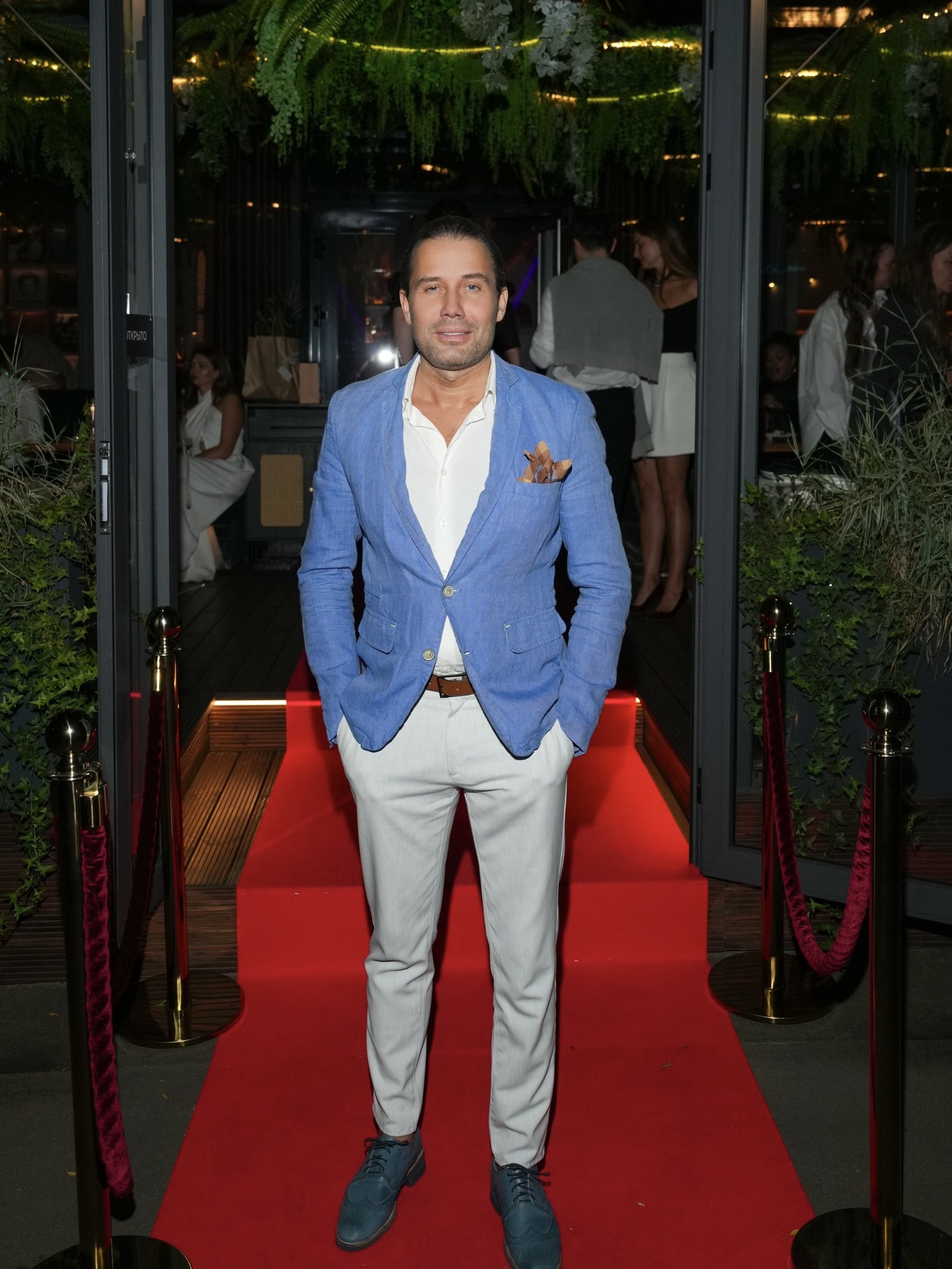 Константин Андрикопулос, Khvicha Lucca, Анастасия Гребенкина и другие гости на открытии музыкального ресторана The Times Home