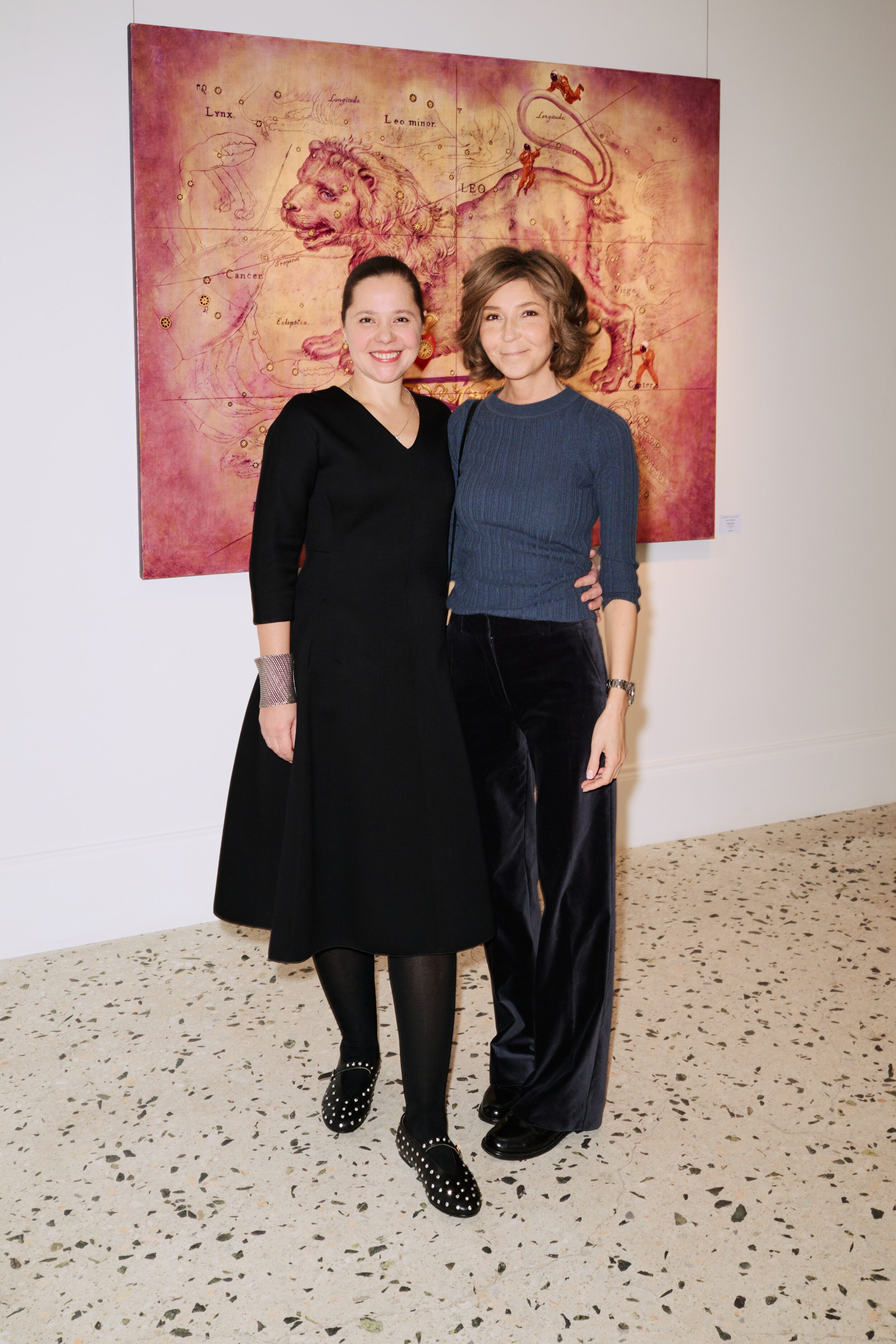 Адель Бикулова, Маша Руденко, Кристина Левиева и другие гости открытия выставки «Тишина вселенной» в ASKERI GALLERY