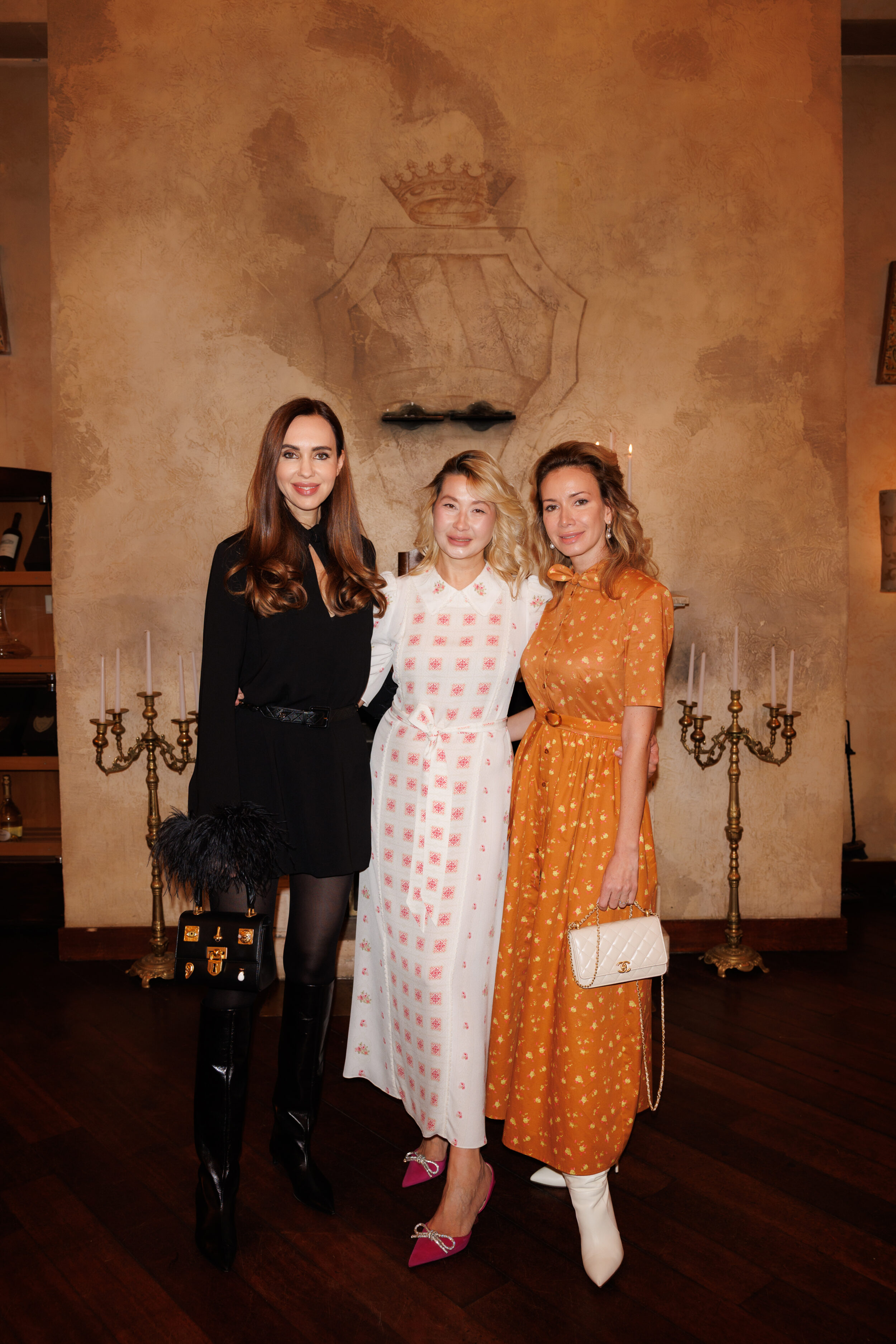 Алина Ковалева, Юлианна Винер, Константин Андрикопулос и другие гости вечерней и кутюрной коллекции Galina Podzolko в Bistrot