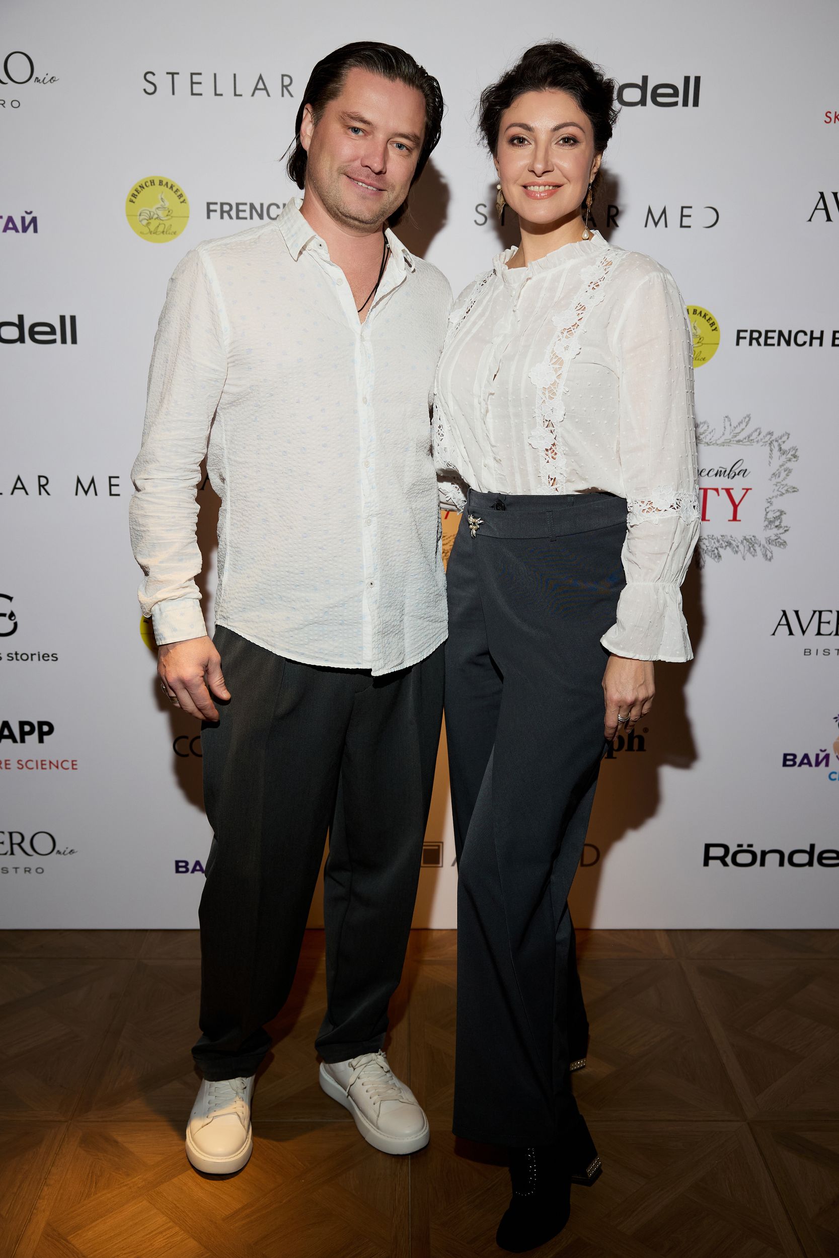 Екатерина и Александр Стриженовы, Катя Гордон, Надежда Ангарская и другие звезды на светском бранче #Проbeauty