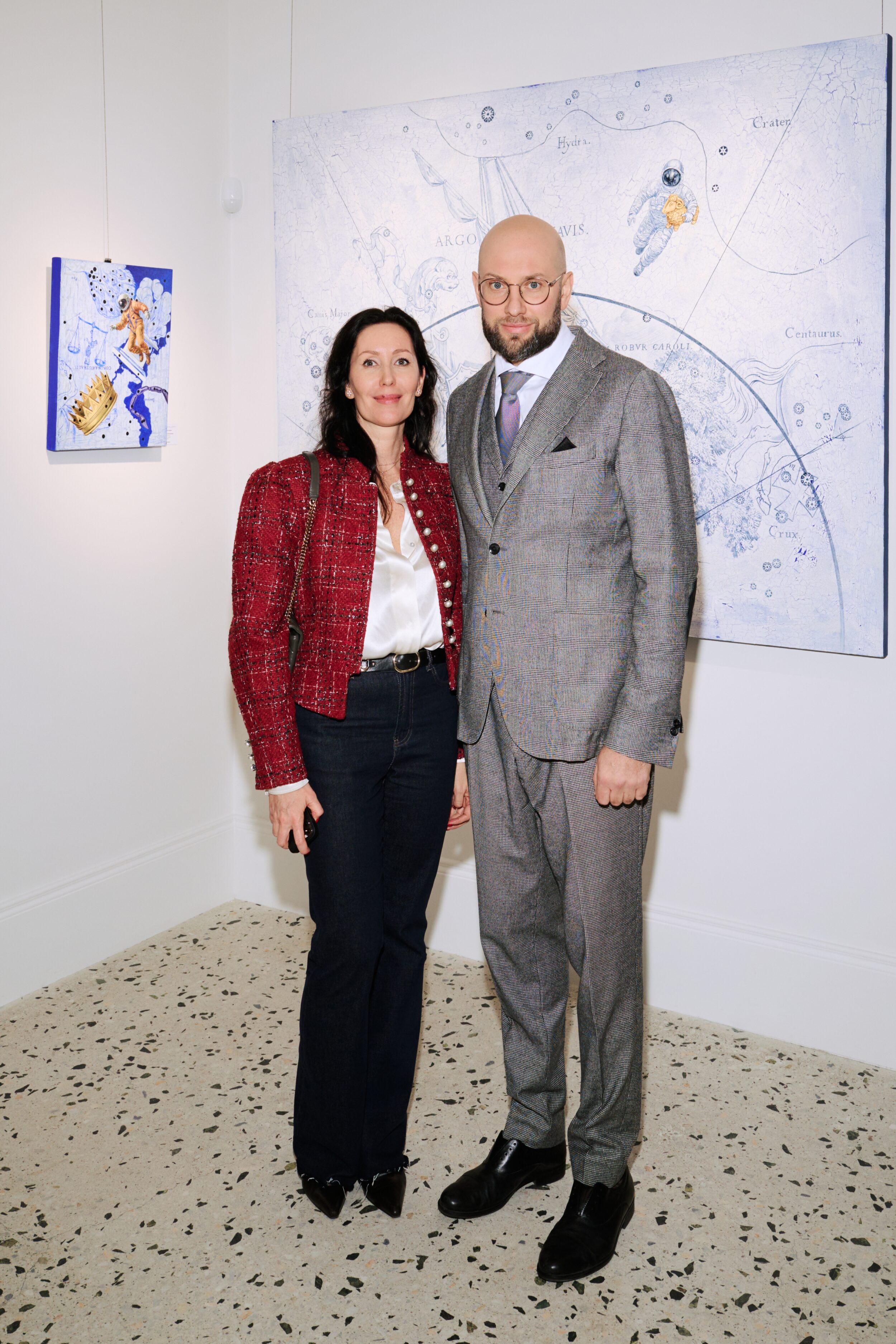 Адель Бикулова, Маша Руденко, Кристина Левиева и другие гости открытия выставки «Тишина вселенной» в ASKERI GALLERY