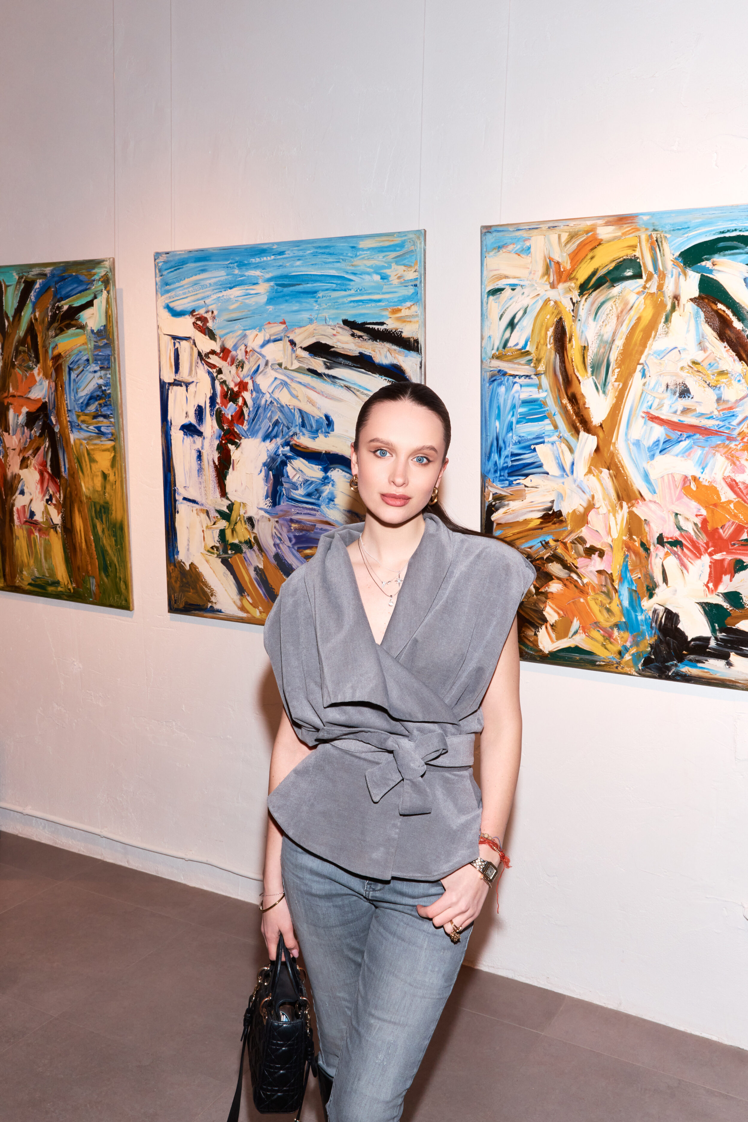 Валерия Гай Германика, Катя Медведева, Василий Церетели и другие на открытии нового пространства современного искусства Eva Gallery