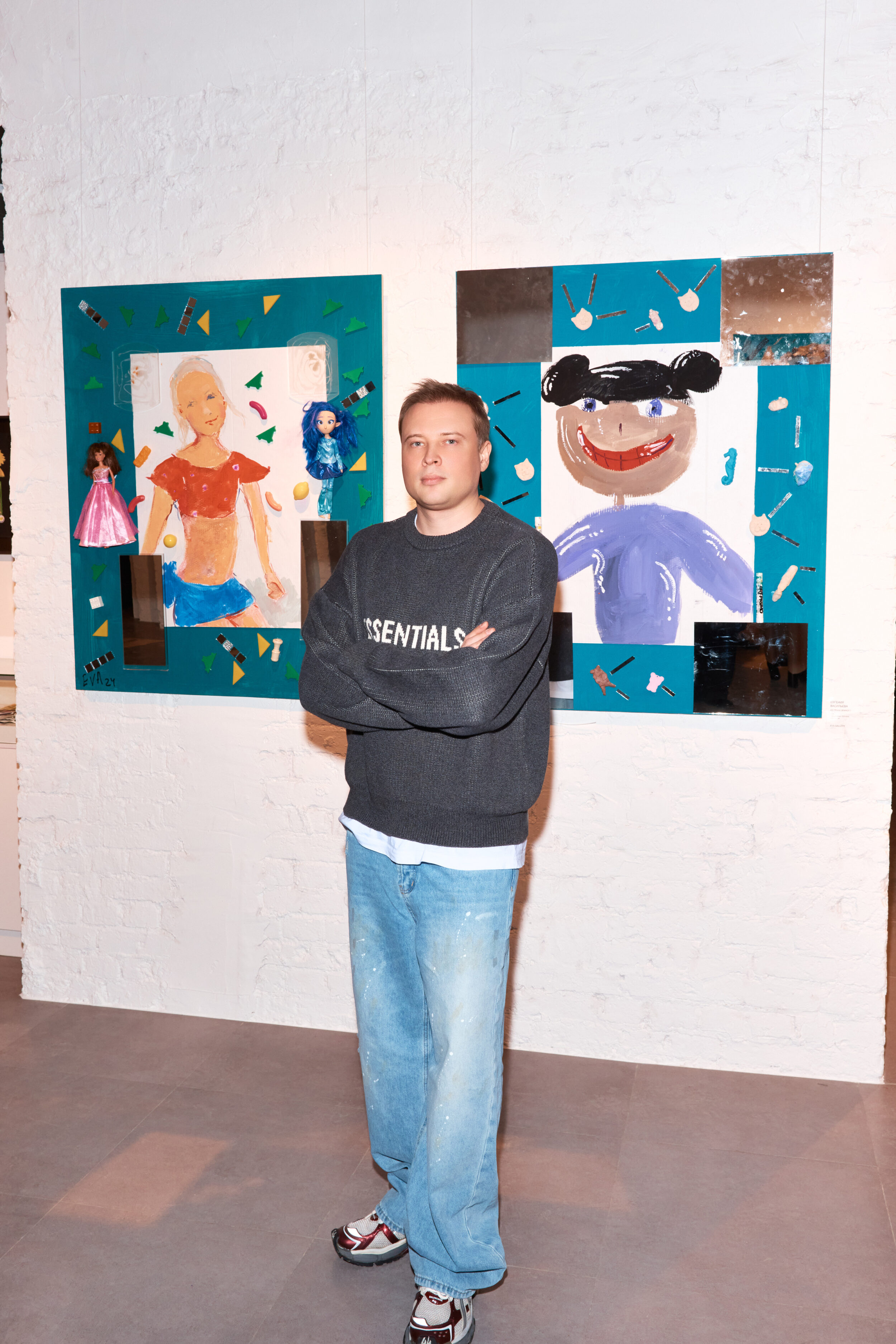 Валерия Гай Германика, Катя Медведева, Василий Церетели и другие на открытии нового пространства современного искусства Eva Gallery