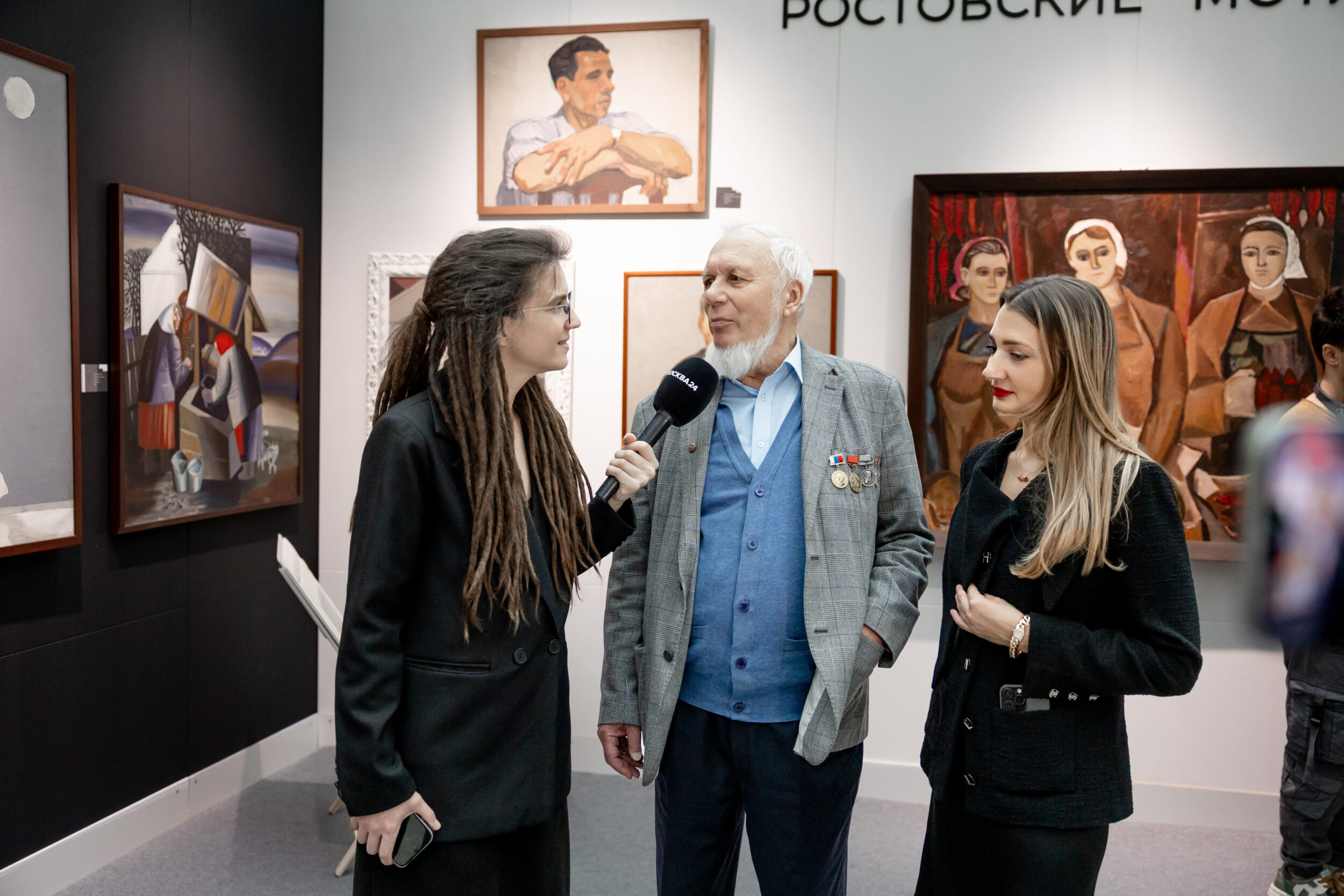 Проект «Песнь труда» представили на выставке «Арт Россия»